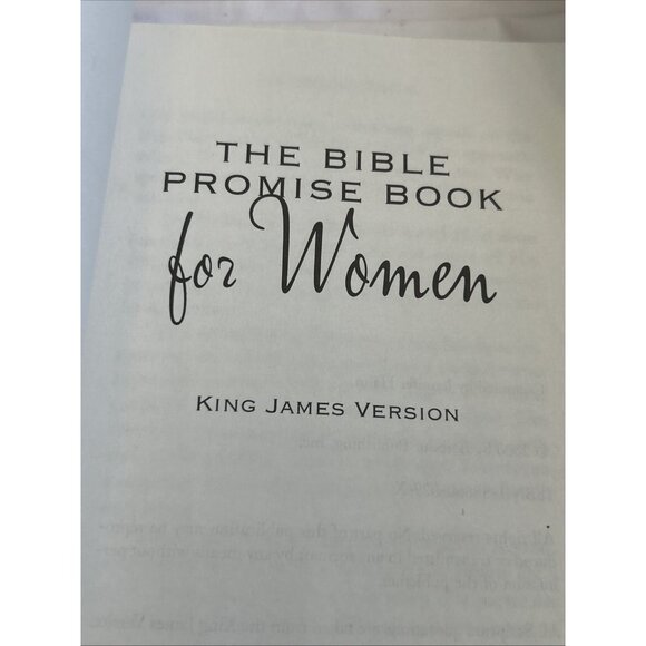 Bible Promise Book for Women Paperback By Barbour Books Staff King James Version - Picture 6 of 8